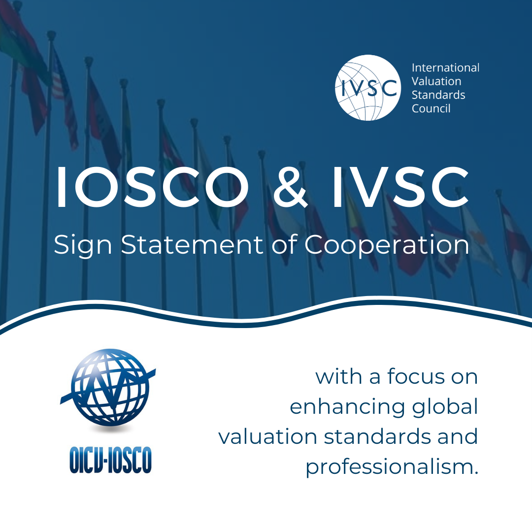 Iosco And Ivsc Sign Cooperation Agreement To Advance Valuation